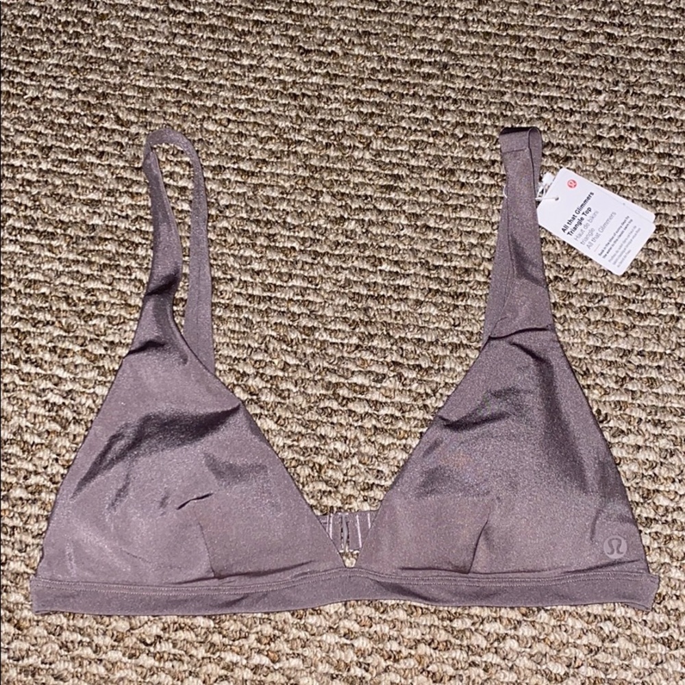Lululemon all that glimmers triangle top. NWT.